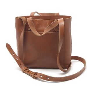 Madewell Rich Brown Leather Bag